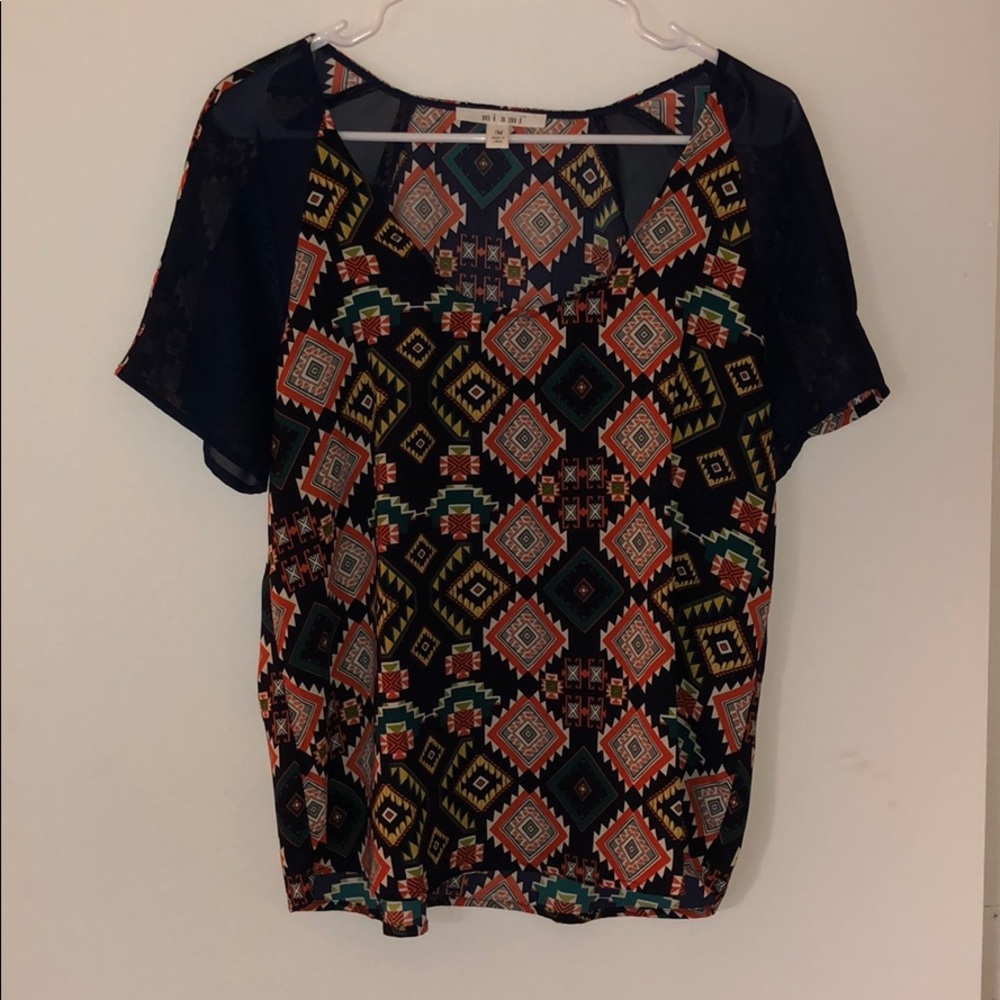 Miami Patterned Blouse
